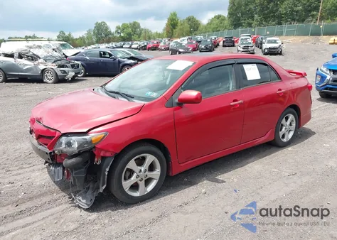 2012 Toyota Corolla S z USA, uszkodzony, nr VIN 2T1BU4EE9CC816756